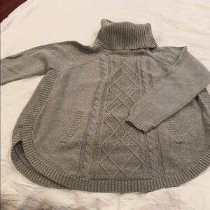 Charter club grey knit sweater